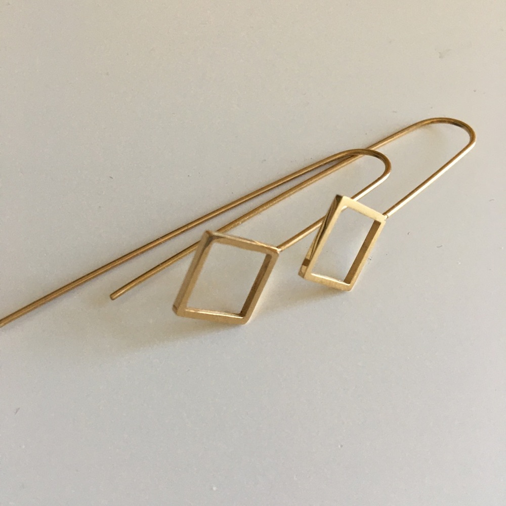 Geometric Earrings - Picture 2 of 2